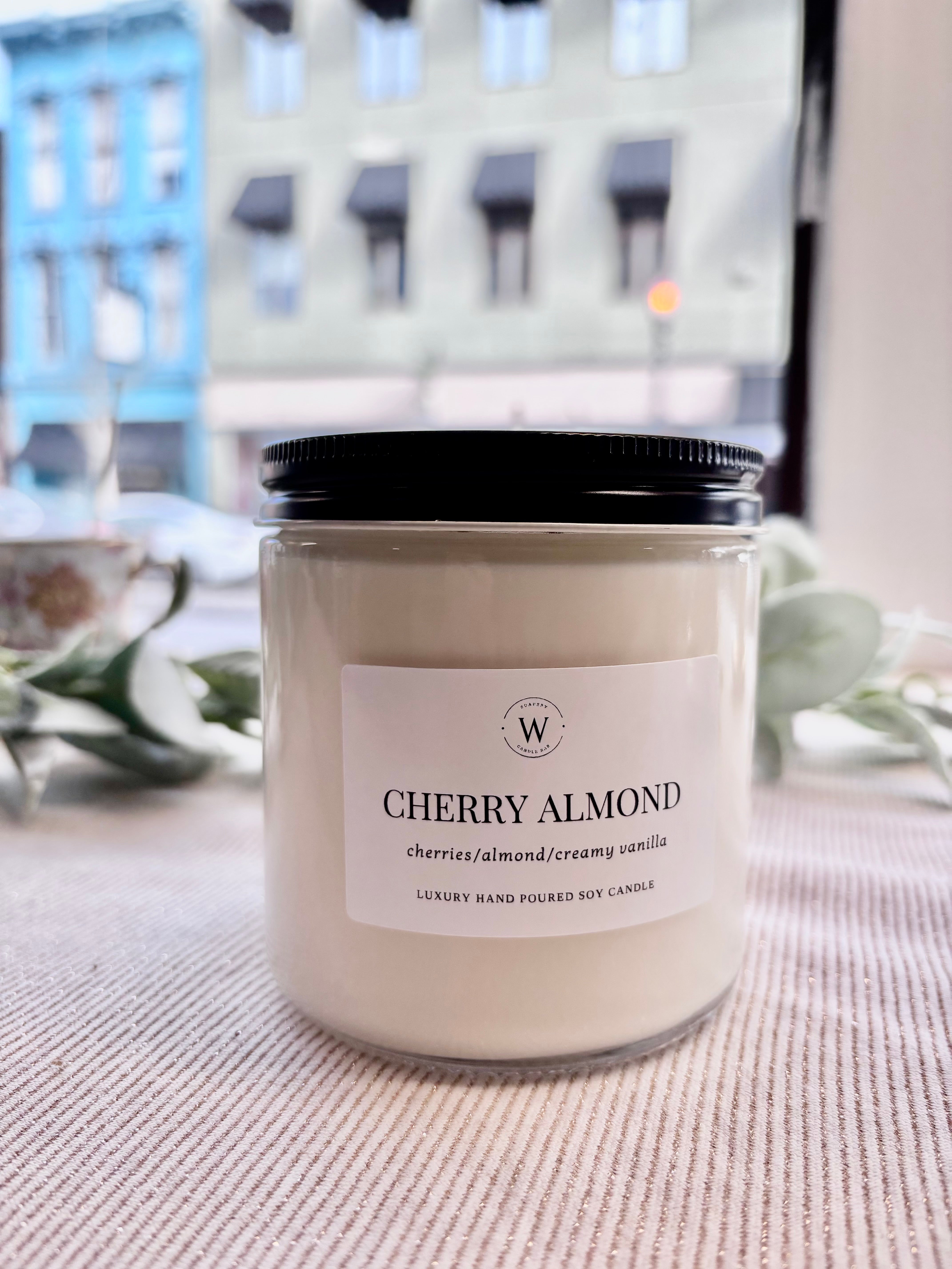 Cherry Almond Soy Candle