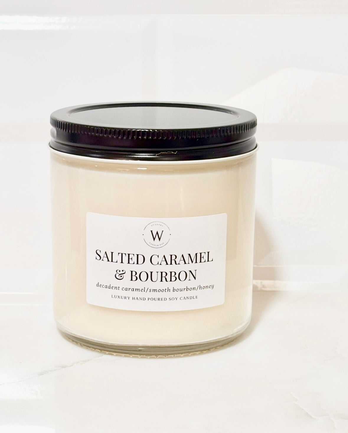 Salted Caramel & Bourbon Soy Candle