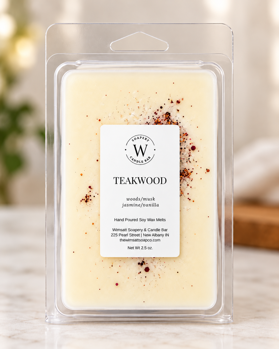 Teakwood Soy Wax Melt