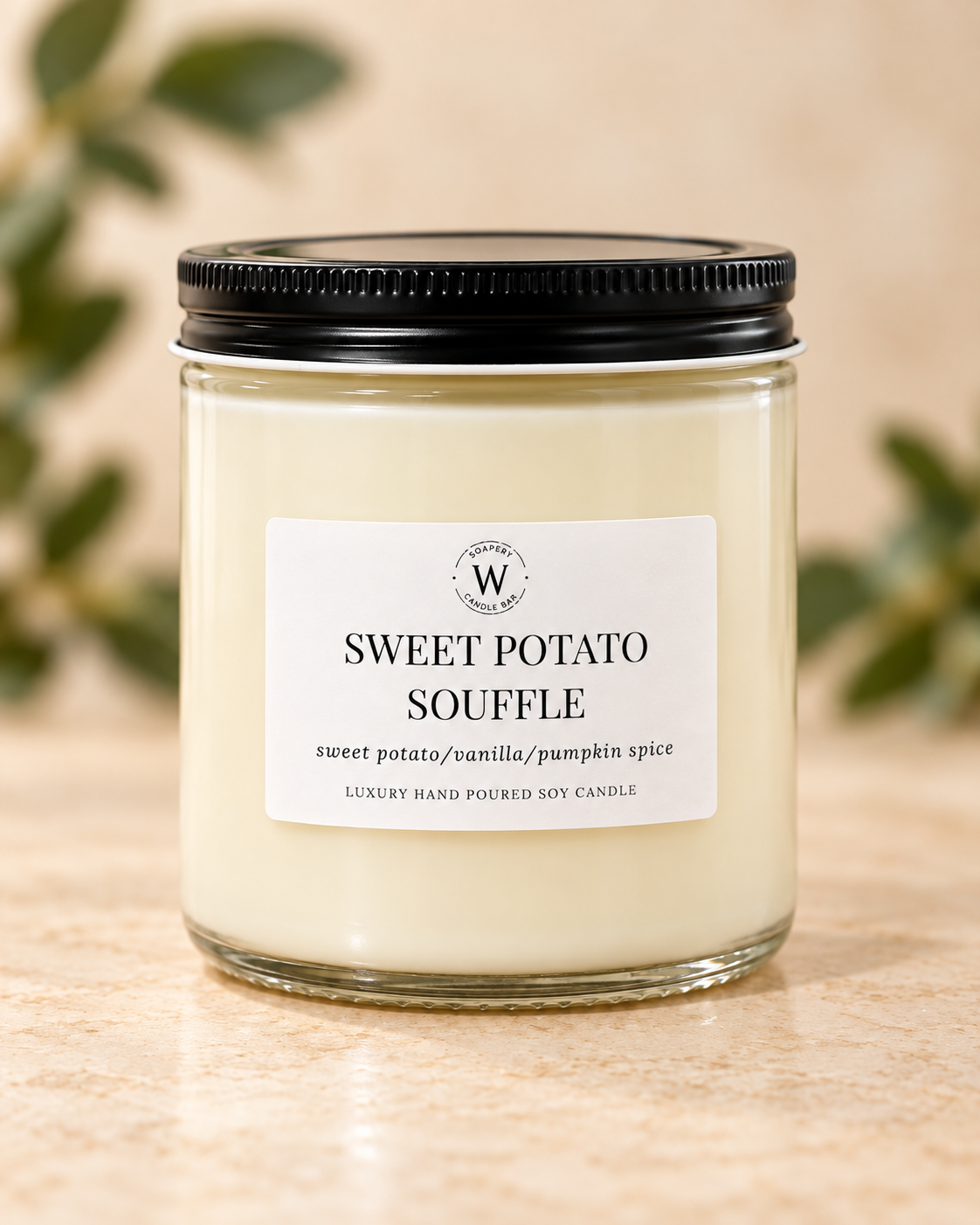 Sweet Potato Soufflé Soy Candle