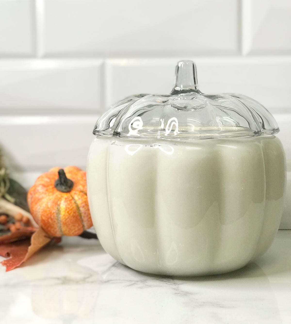 Pumpkin Spice Buttercream Pumpkin Jar Soy Candle