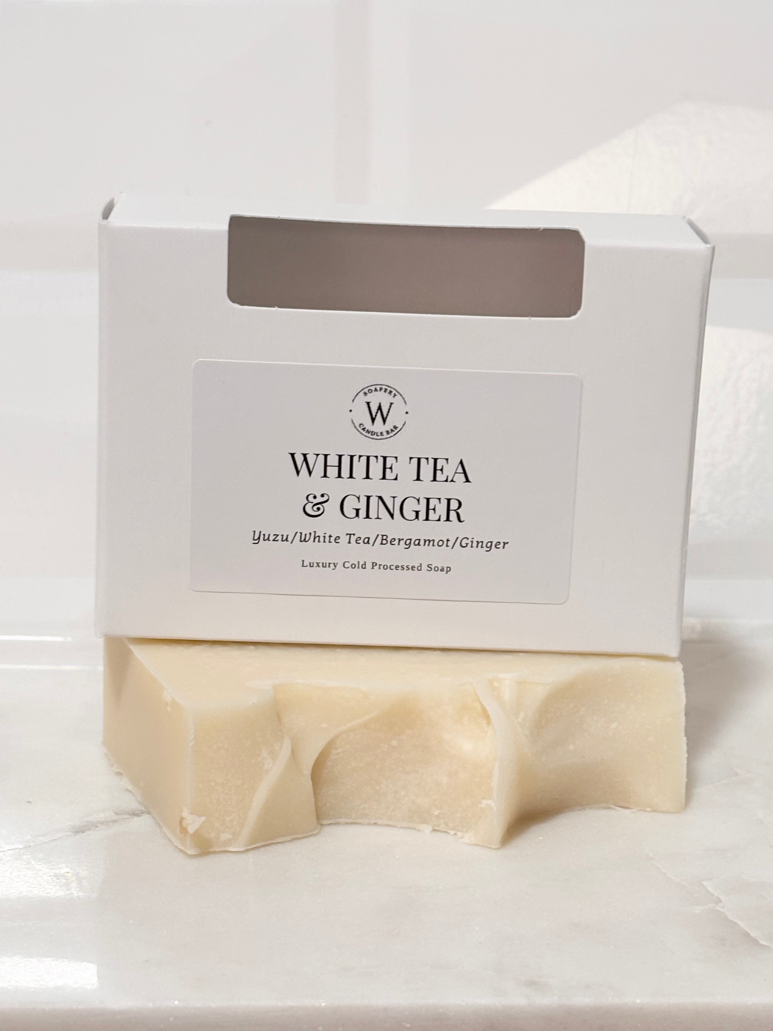 White Tea & Ginger Natural Bar Soap