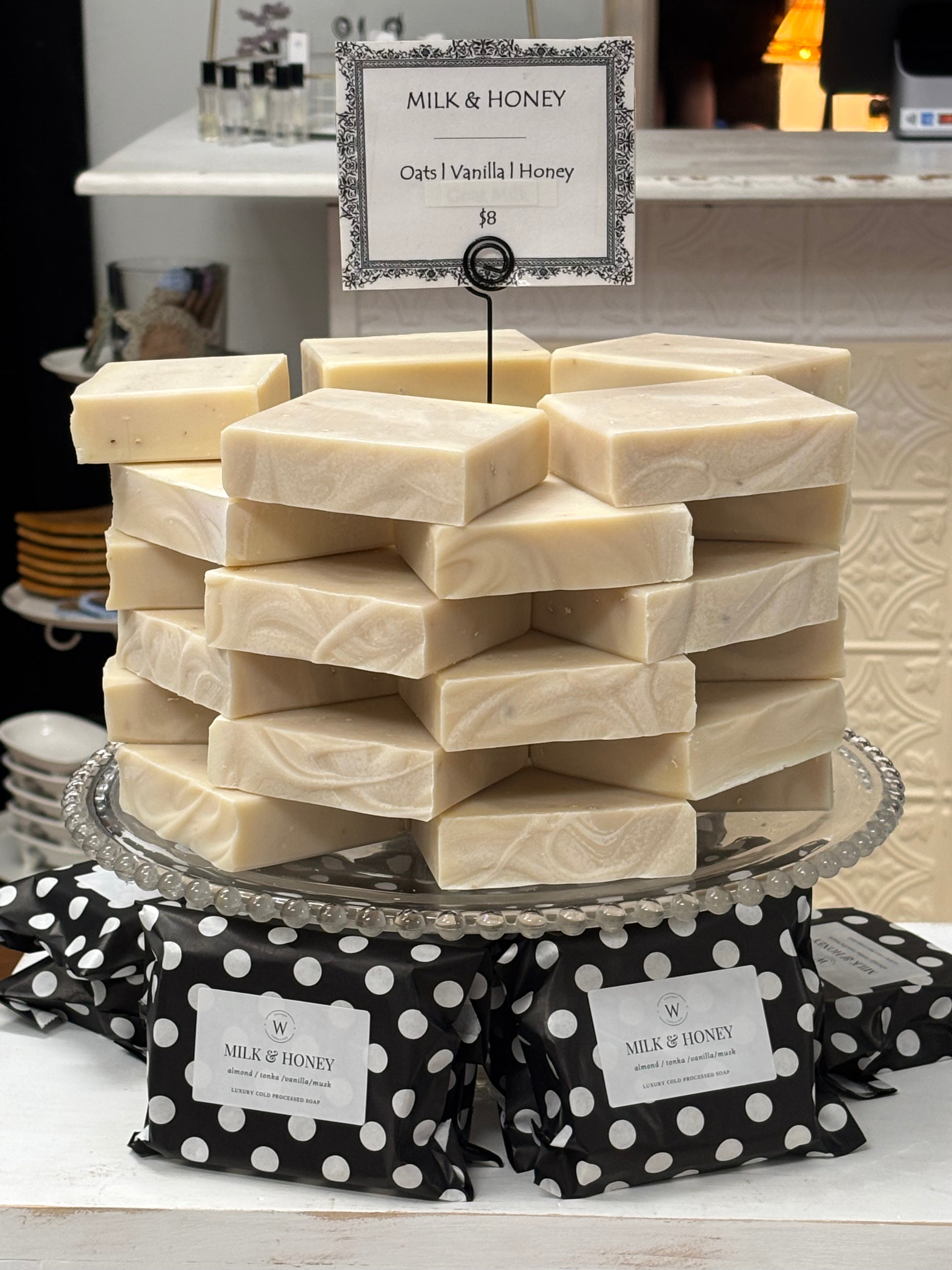 Milk & Honey Natural Soap Bar